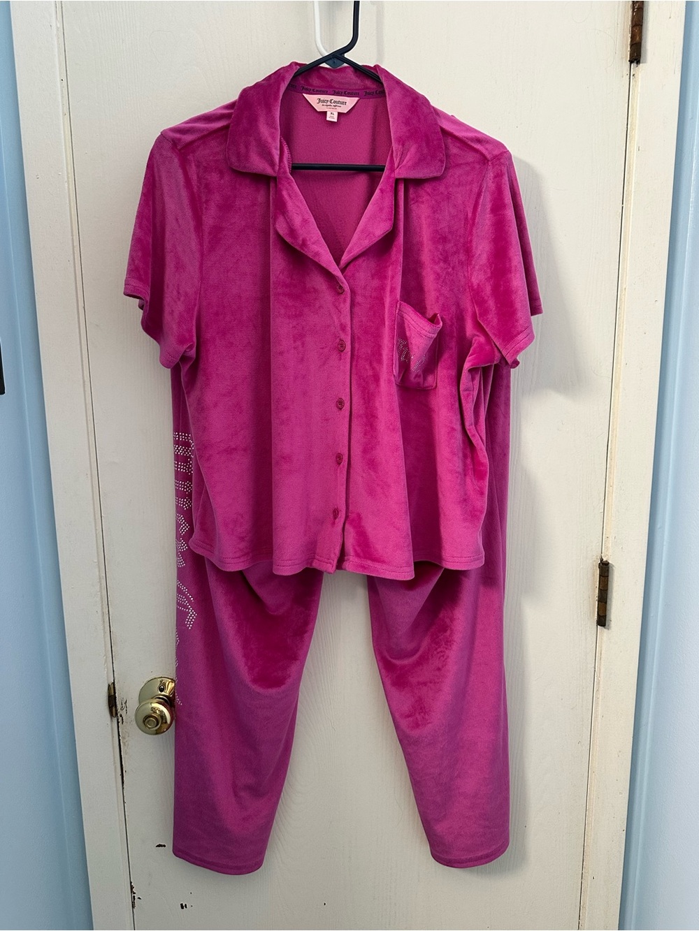Juicy Couture Fuchsia  Pajama Set